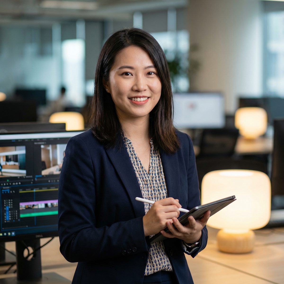 搜同网视频制片人林雪